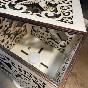 Madaras hangulat lámpa - otthon & életmód - lámpa - asztali lámpa - Meska.hu