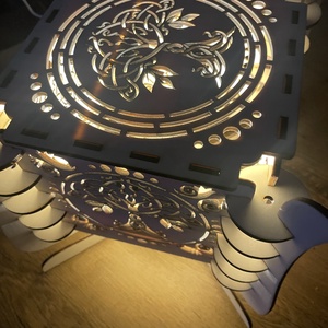 Hangulat asztali lámpa - otthon & életmód - lámpa - asztali lámpa - Meska.hu