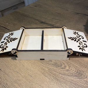 Francia kártyatartó  - otthon & életmód - dekoráció - asztal és polc dekoráció - díszdoboz - Meska.hu