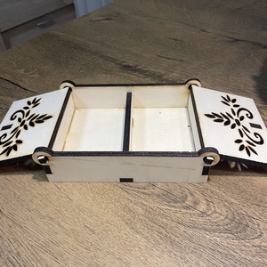 Francia kártyatartó  - otthon & életmód - dekoráció - asztal és polc dekoráció - díszdoboz - Meska.hu