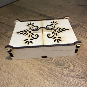 Francia kártyatartó  - otthon & életmód - dekoráció - asztal és polc dekoráció - díszdoboz - Meska.hu