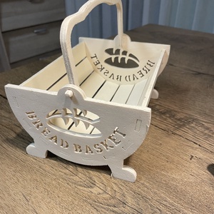 Két személyes kenyérkosár  - otthon & életmód - konyhafelszerelés, tálalás - konyhai tárolás - kenyértartó - Meska.hu