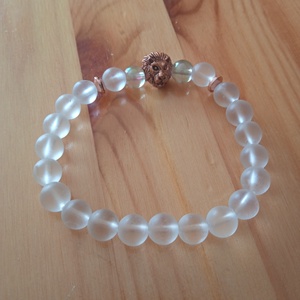 Energiakő ásvány női karkötő - ékszer - karkötő - gyöngyös karkötő - Meska.hu