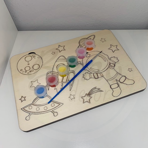 Űrhajós puzzle, Játék & Sport, Puzzle, Forma puzzle, Gravírozás, pirográfia, MESKA