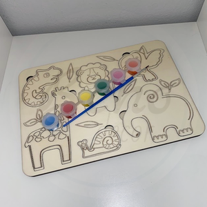 Állatos puzzle - játék & sport - puzzle - forma puzzle - Meska.hu