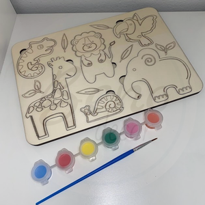 Állatos puzzle - játék & sport - puzzle - forma puzzle - Meska.hu