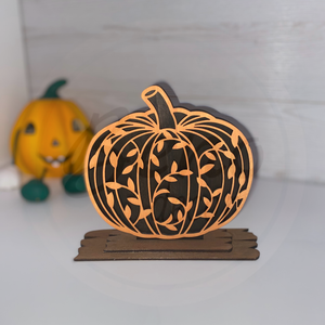 Tök dekoráció, Otthon & Életmód, Dekoráció, Halloween, Halloweeni dekoráció, Gravírozás, pirográfia, Festett tárgyak, MESKA