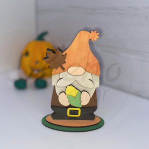 Őszi manó, Otthon & Életmód, Dekoráció, Halloween, Halloweeni dekoráció, Gravírozás, pirográfia, Festett tárgyak, MESKA