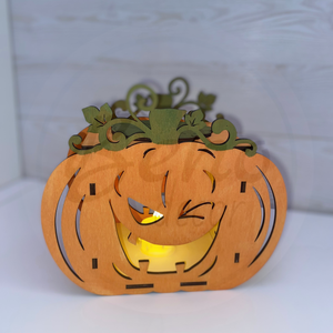Töklámpás - otthon & életmód - dekoráció - halloween - halloweeni tök és lámpás - Meska.hu