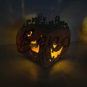 Töklámpás - otthon & életmód - dekoráció - halloween - halloweeni tök és lámpás - Meska.hu