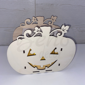 Töklámpás, Otthon & Életmód, Dekoráció, Halloween, Halloweeni tök, Gravírozás, pirográfia, MESKA