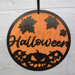 Halloween-i ajtódísz - Meska.hu