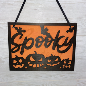 Halloween-i ajtódísz - Meska.hu