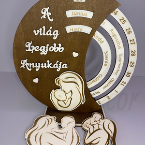 Anyák napi fa öröknaptár - otthon & életmód - dekoráció - fali és függő dekoráció - falinaptár & öröknaptár - Meska.hu
