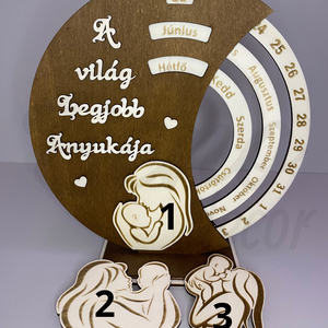 Anyák napi fa öröknaptár - otthon & életmód - dekoráció - fali és függő dekoráció - falinaptár & öröknaptár - Meska.hu