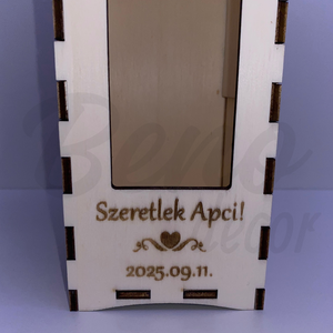 Bortartó - szöveggel - otthon & életmód - konyhafelszerelés, tálalás - tálalás - bortartó - Meska.hu