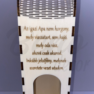 Bortartó - szöveggel - otthon & életmód - konyhafelszerelés, tálalás - tálalás - bortartó - Meska.hu