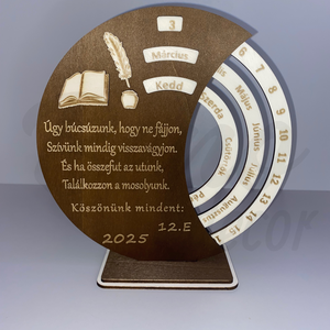 Öröknaptár egyedi kérés alapján - Meska.hu