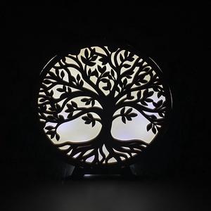Világító életfa dekoráció - otthon & életmód - dekoráció - asztal és polc dekoráció - asztaldísz - Meska.hu