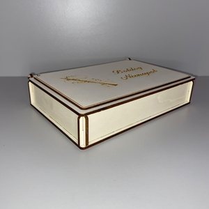 Gravírozott Fa Ékszerdoboz 6 rekesszel - ékszer - ékszertartó - ékszerdoboz - Meska.hu