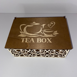 Tea Box  Elegáns Fadoboz Teafiltereknek - otthon & életmód - konyhafelszerelés, tálalás - konyhai tárolás - tea & kávé tárolás - Meska.hu