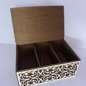 Tea Box  Elegáns Fadoboz Teafiltereknek - otthon & életmód - konyhafelszerelés, tálalás - konyhai tárolás - tea & kávé tárolás - Meska.hu