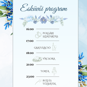 Esküvői meghívó  - művészet - grafika & illusztráció - digitális - Meska.hu