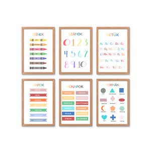 Montessori poszter, Művészet, Grafika & Illusztráció, Digitális, Fotó, grafika, rajz, illusztráció, MESKA