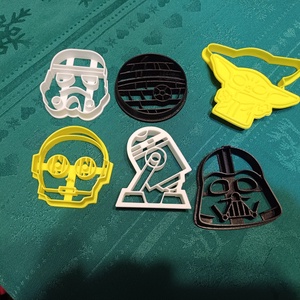  Star Wars - Süti kinyomó/kiszúró forma - Cookie Cutter - otthon & életmód - konyhafelszerelés, tálalás - sütés, főzés - sütikiszúró - Meska.hu