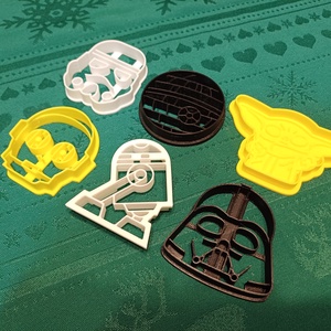  Star Wars - Süti kinyomó/kiszúró forma - Cookie Cutter - otthon & életmód - konyhafelszerelés, tálalás - sütés, főzés - sütikiszúró - Meska.hu
