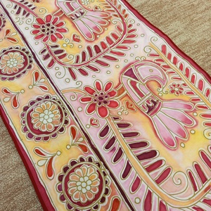 Batikolt falvédő - otthon & életmód - lakástextil - falvédő - Meska.hu