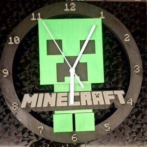 Minecraft stílusú órák, Otthon & Életmód, Dekoráció, Fali és függő dekoráció, Falióra & óra, , Minecraft Rajongók Figyelem! – Egyedi 3D Nyomtatott Faliórák
Dobd fel a gamer sarkodat vagy a gyere..., MESKA