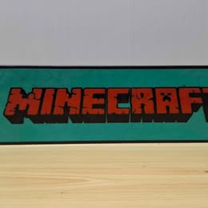 Minecraft asztali díszlámpa - Meska.hu