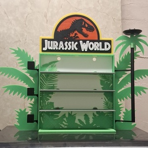 Jurassic World kinder figura tartó - Meska.hu