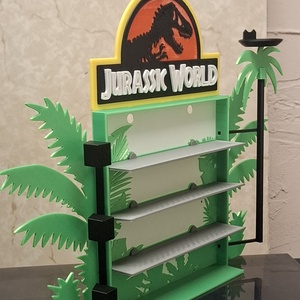 Jurassic World kinder figura tartó - otthon & életmód - dekoráció - asztal és polc dekoráció - dekorációs tál, tartó - Meska.hu