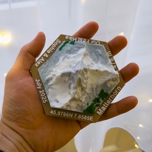 3D térkép egyedi helyszín - Meska.hu
