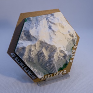 3D térkép egyedi helyszín - otthon & életmód - dekoráció - fali és függő dekoráció - térkép - Meska.hu
