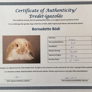 Nyuszi - művészet - festmény - pasztell - Meska.hu Nyuszi - művészet - festmény - pasztell - Meska.hu