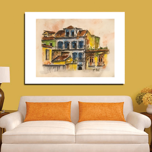 Sao Luis, Brazil - művészet - festmény - akvarell - Meska.hu