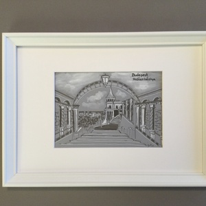 Halászbástya 1. - művészet - festmény - akvarell - Meska.hu