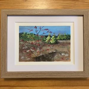 Kirándulás közben - művészet - festmény - akvarell - Meska.hu