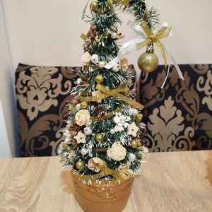 Örök grincsfa asztaldísz, Karácsony, Adventi díszek, Adventi asztaldísz, , MESKA