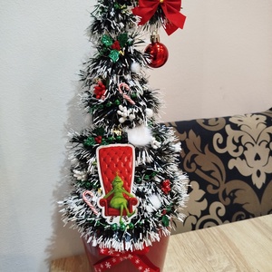 Örök grincsfa LED világítással - Meska.hu