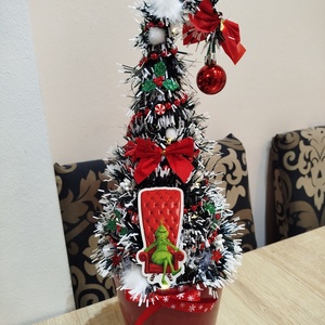 Örök grincsfa LED világítással - Meska.hu