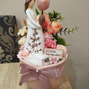 Gyönyörű Anyák napi asztaldísz - otthon & életmód - dekoráció - asztal és polc dekoráció - asztaldísz - Meska.hu