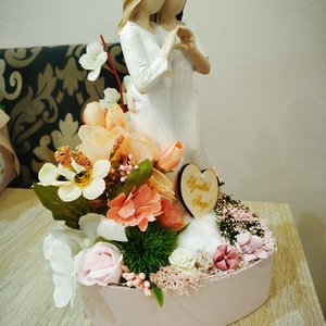 Gyönyörű Anyák napi asztaldísz - otthon & életmód - dekoráció - asztal és polc dekoráció - asztaldísz - Meska.hu