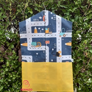 Autós utas oviszsák-tornazsák szett - játék & sport - ovis felszerelés - ovis szett - Meska.hu