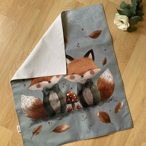 Őszi rókák pelenkázó alátét, Szépségápolás, Pelenka & Babaápolás, Pelenkázó alátét, Varrás, MESKA