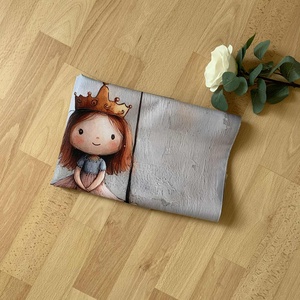 Hintázó királylány pelenkázó alátét - szépségápolás - pelenka & babaápolás - pelenkázó alátét - Meska.hu