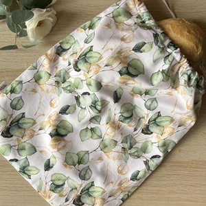 Zöld leveles kenyeres zsák - Meska.hu